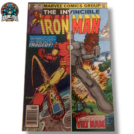 The Invincible Iron Man #144 - Newsstand (1980)