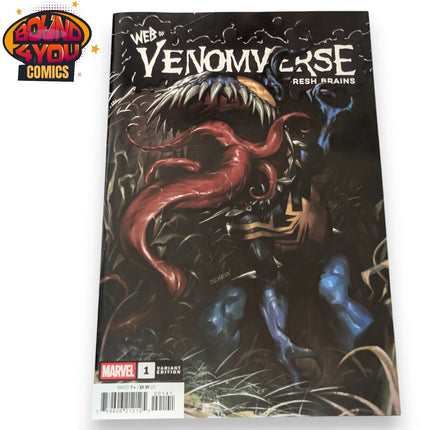 Web of Venomverse: Fresh Brains #1 - Derrick Chew Variant (2025)