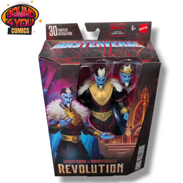 MOTU Revolution Masterverse New Eternia King Keldor 7"
