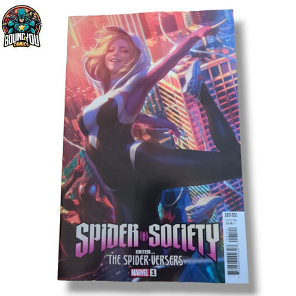 Spider-Society #1 Stanley Artgerm Lau Variant (2024) VF/NM