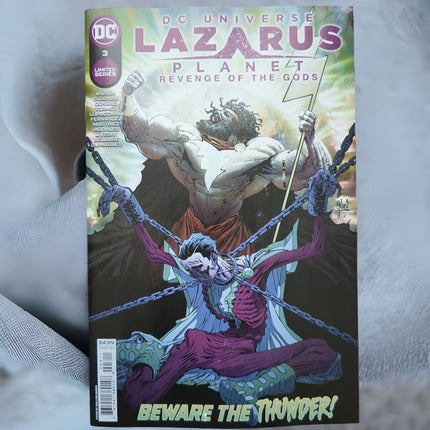 LAZARUS PLANET REVENGE OF THE GODS #3 CVR A GUILLEM MARCH 2023