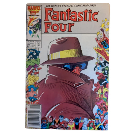FANTASTIC FOUR #296 - NEWSSTAND (1986)