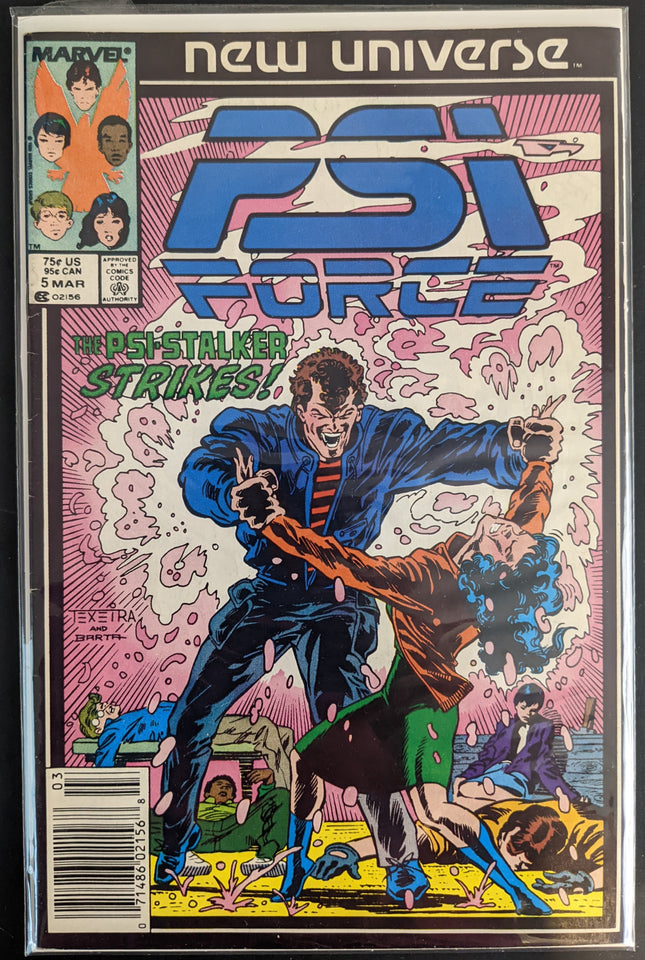 Psi Force #5 (1986)