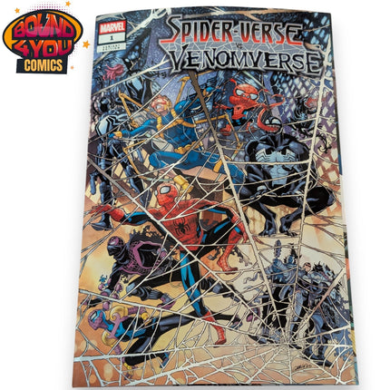 Spider-Verse vs. Venomverse #1 - Javier Garron - Foil Variant (2025)