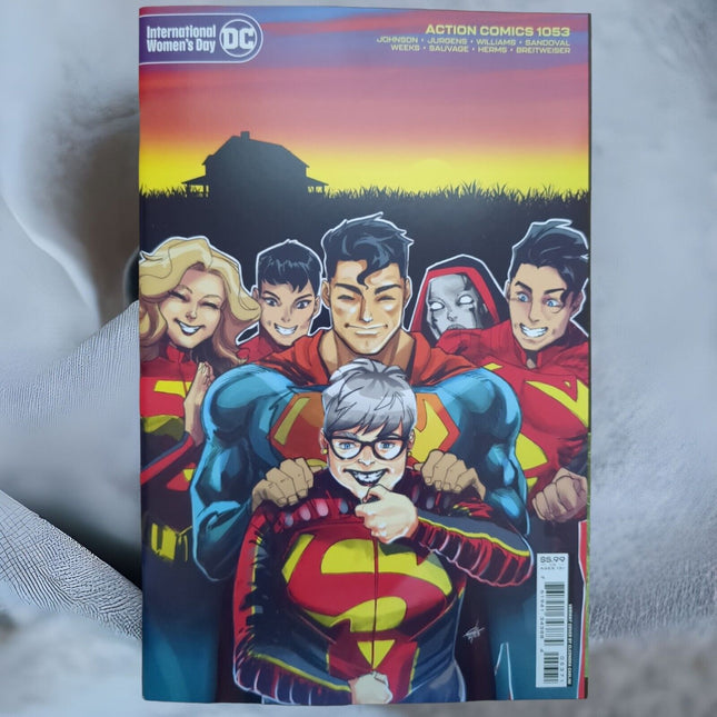 ACTION COMICS #1053 CARLINI INTERNATIONAL WOMENS DAY  2023