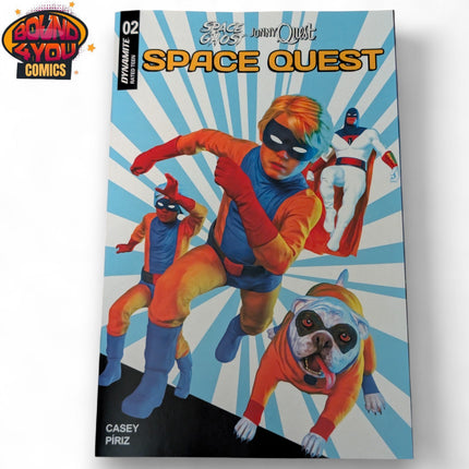 Space Ghost / Jonny Quest: Space Quest #2 - Mark Spears Blue Variant (2025)