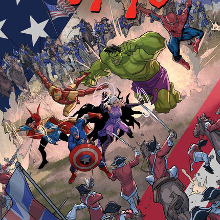 1776 #4 - Pete Woods - Marvel 2026