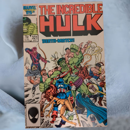 THE INCREDIBLE HULK #321 - DIRECT EDITION (1986)