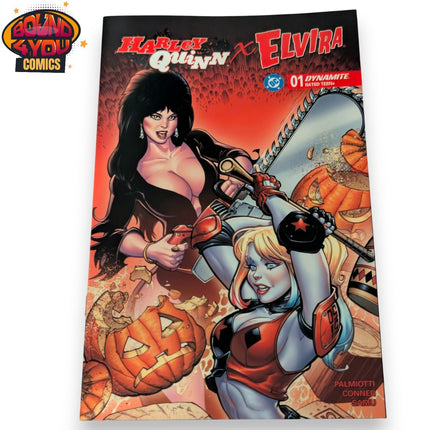 Harley Quinn X Elvira #1 - Chad Hardin Variant (2025)