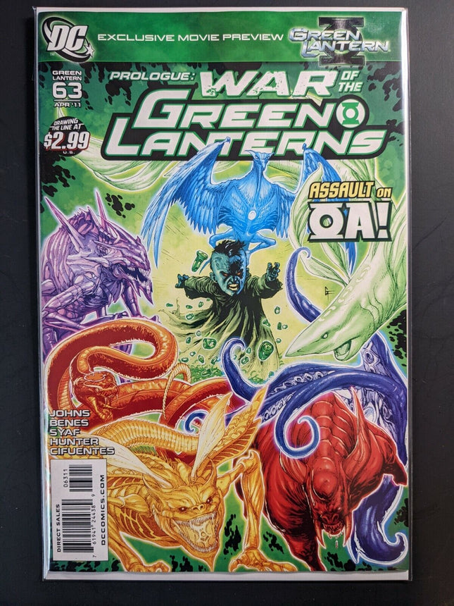 Green Lantern #63 (2011) DC Comics