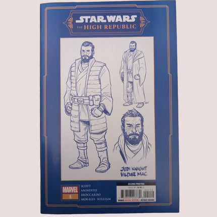STAR WARS: THE HIGH REPUBLIC #1 ANINDITO 2ND PRINTING