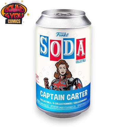 Vinyl Soda: What If? Captain Carter With Chance Chase Vinyl Figure