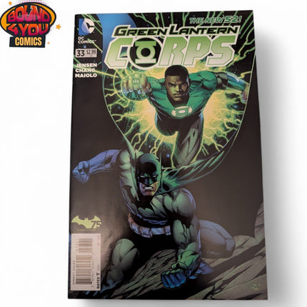 Green Lantern Corps #33 - Batman 75th Anniversary Cover (2014)
