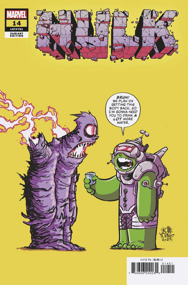 HULK #14 SKOTTIE YOUNG VARIANT *PRESALE SHIPS: 4/26/23