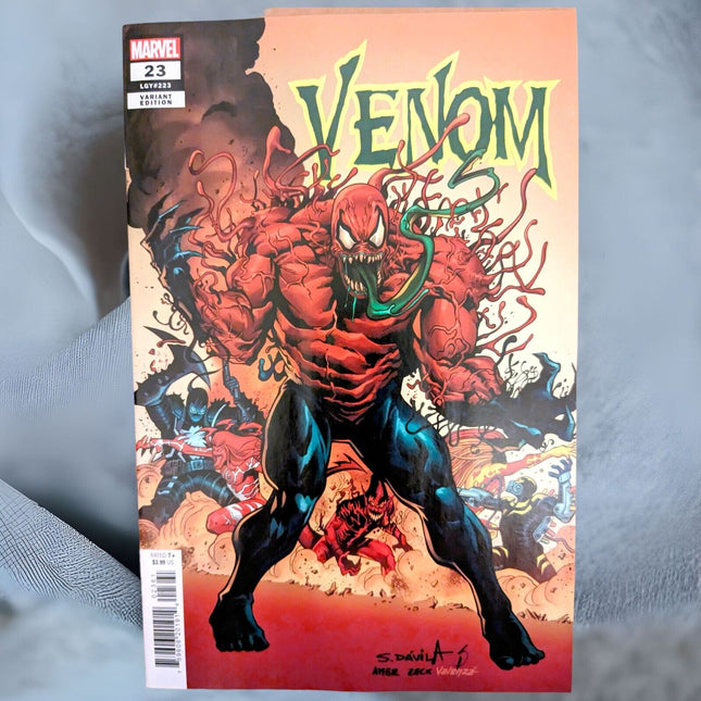 VENOM #23 - SERGIO DAVILA - SECRET WARS #8 HOMAGE VARIANT 2023