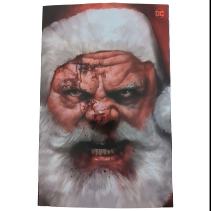 BATMAN/SANTA CLAUS: SILENT KNIGHT #1 - BEN OLIVER - RUB AND SMELL VARIANT (2023)