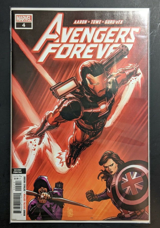 Avengers Forever #4 Camuncoli 2nd Print Variant  Marvel Comic  2022