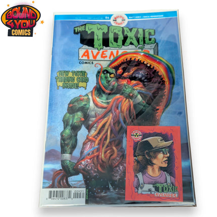 Toxic Avenger Comics #4 - Fred Harper - Bagged with Trading Card (2025)