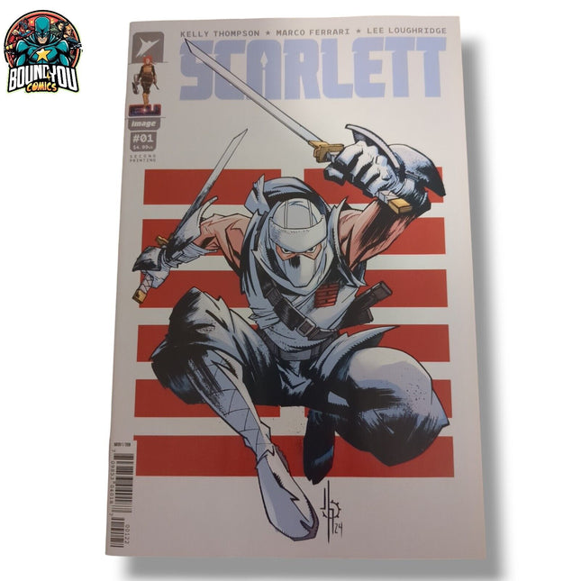 SCARLETT #1 - JASON HOWARD - 2ND PRINT COVER B (2024)