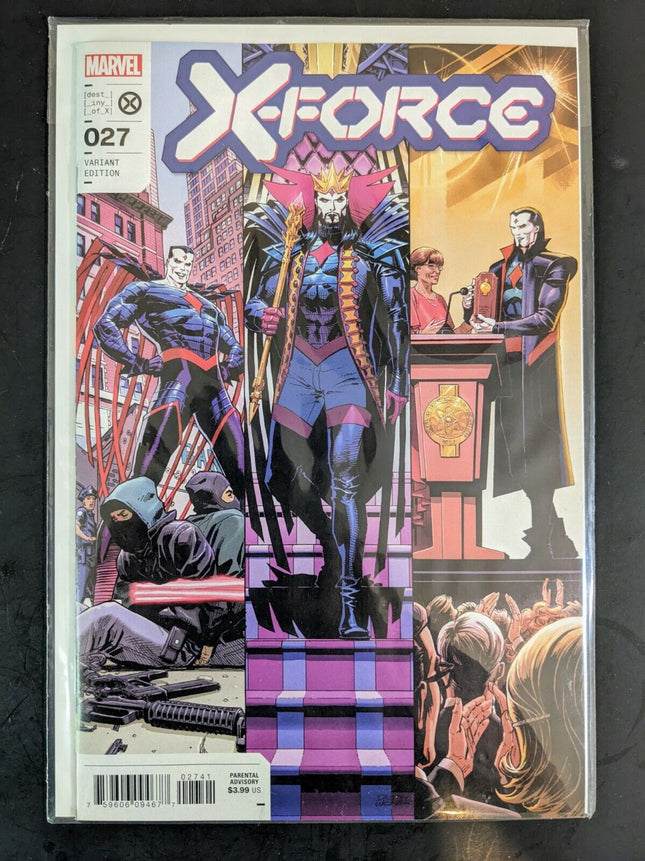 X-Force #27 2022 Dustin Weaver Variant Cover Marvel Comic Book Ben Percy KEY