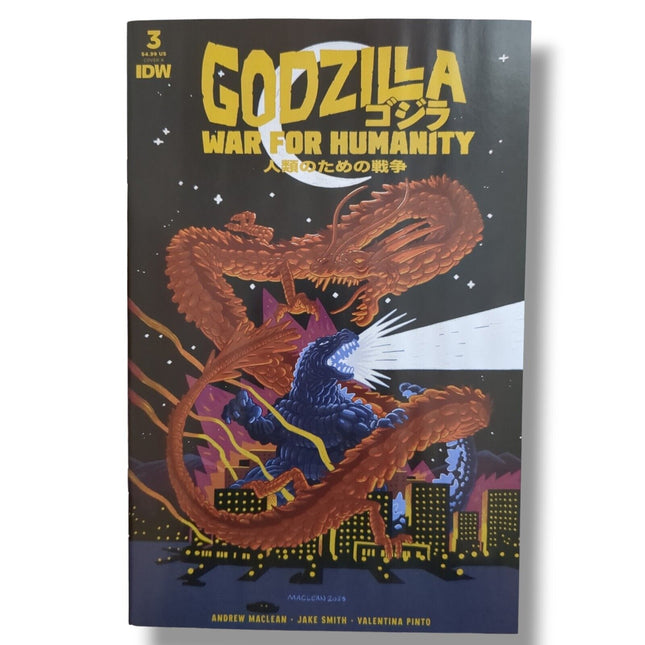 GODZILLA: WAR FOR HUMANITY #3 - ANDREW MACLEAN - REGULAR (2023)