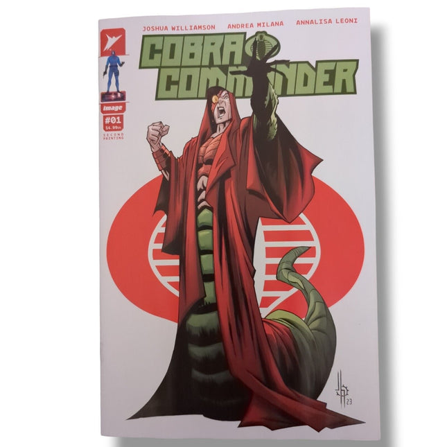 COBRA COMMANDER #1- JASON HOWARD - 2ND PRINT COVER B (2024)