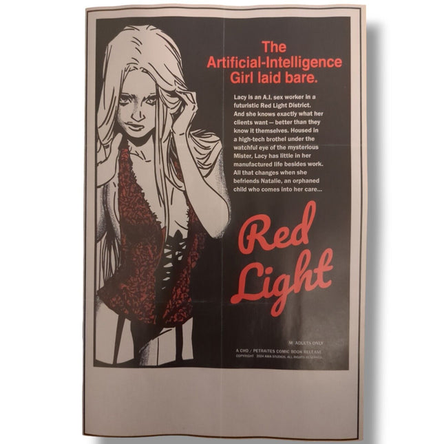 RED LIGHT #3 - EROTIC FILM HOMAGE VARIANT (2024)