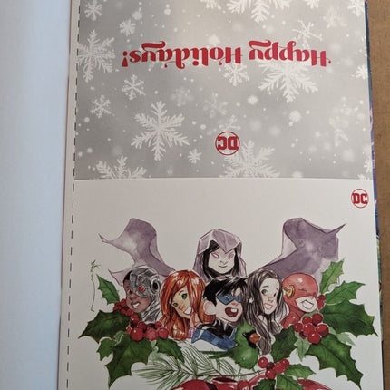 TITANS #5 - DUSTIN NGUYEN - HOLIDAY CARD VARIANT (2023)