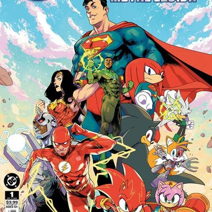 DC X Sonic the Hedgehog the Metal Legion #1 - Pablo M Collar - DC 2026
