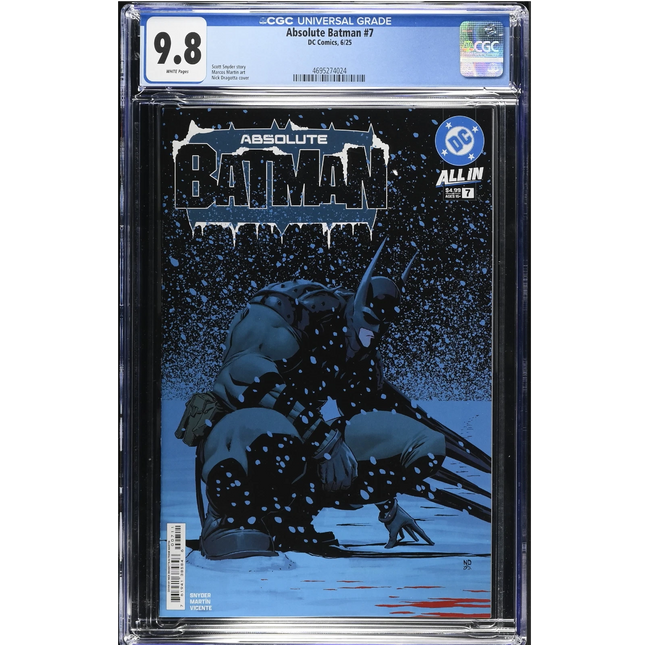 Absolute Batman #7 - Nick Dragotta - CGC 9.8 (DC 2025)