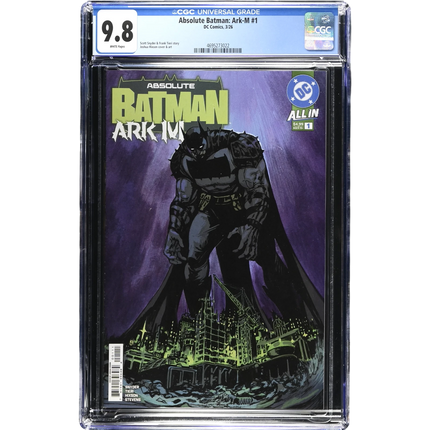 Absolute Batman Ark-M Special #1 - Jonathan Hixson | CGC 9.8