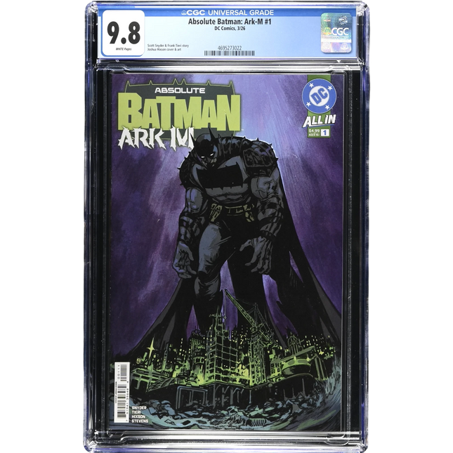 Absolute Batman Ark-M Special #1 - Jonathan Hixson | CGC 9.8