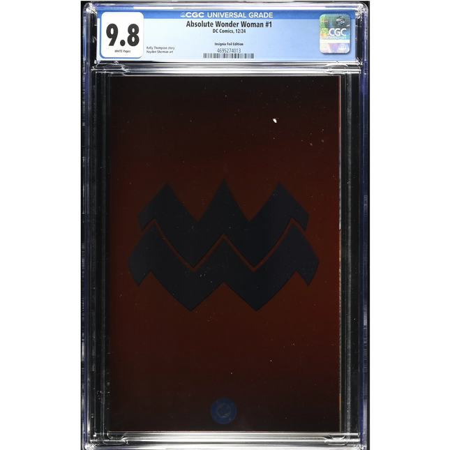 Absolute Wonder Woman #1 - Insignia Foil Variant | CGC 9.8