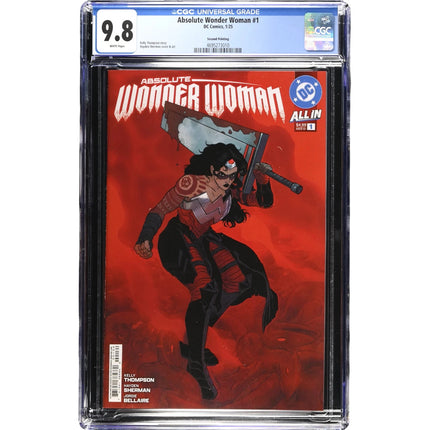 Absolute Wonder Woman #1 - Second Print | CGC 9.8