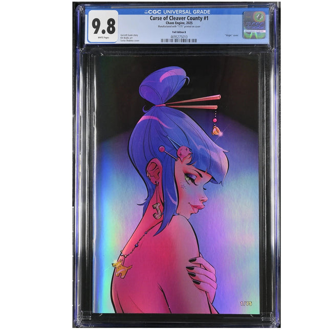 Curse Of Cleaver County #1 - Sveta Shubina Holofoil 1/75 - CGC 9.8