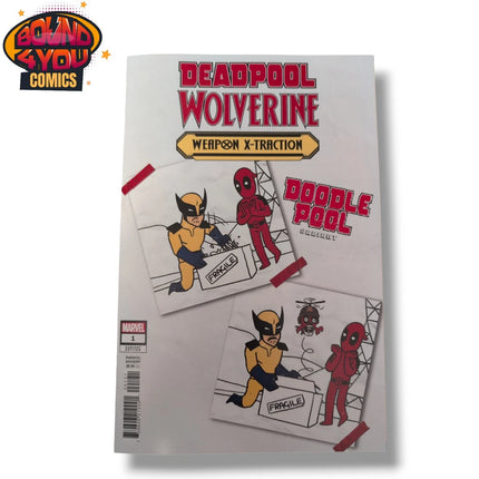 Deadpool / Wolverine #1 - Doodlepool Variant (2024)